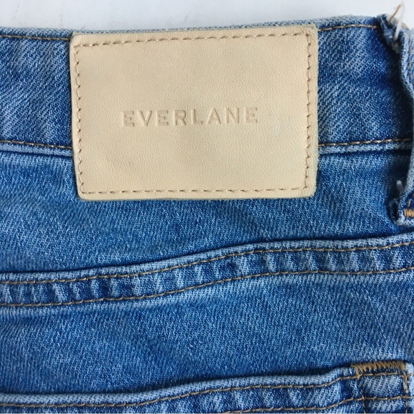Everlane The Curvy Cheeky Jean High Rise Crop Blue Denim Jeans Size 29 - Picture 9 of 17